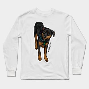 Pepper — Dogs of Redstone, Colorado Long Sleeve T-Shirt